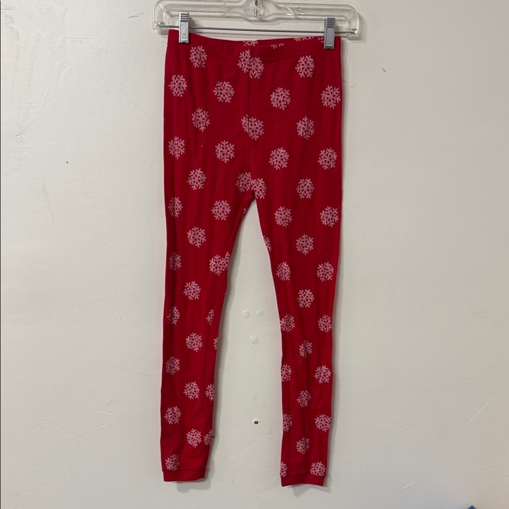 Carter's Red Snowflake pajama pants
